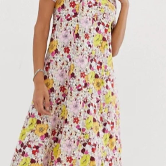 SACRED HAWK | Maxi Floral Button Down Dress XS - Picture 14 of 14